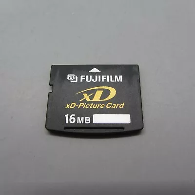 XD Picture Memory Card 16MB Fujifilm Type S • £14.99