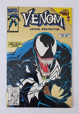 Venom Lethal Protector #1 Gold Variant - 1993 Marvel - Part 1 Of 6 • $500