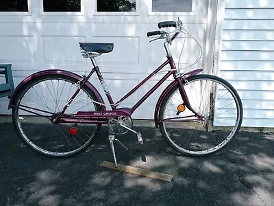 Vintage CCM Calico Women's Purple 3 Speed Bicycle • $200