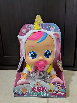 NEW In Box - Dreamy - Unicorn - Cry Babies Magic Tears Doll By IMC Toys • $100.84