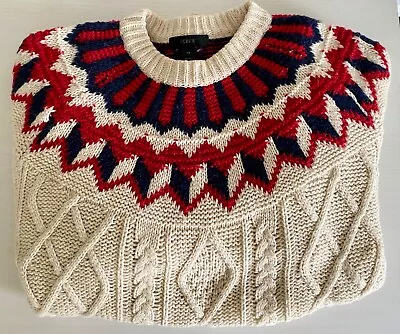 J Crew Womens Sweater Fair Isle XS • $12