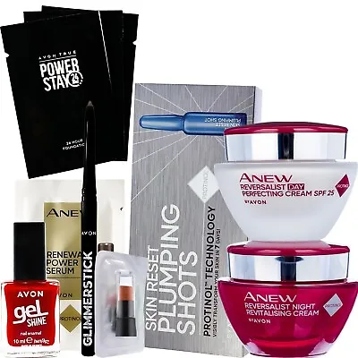 £25 • Buy Anew Reversalist Skin Reset Power Trio By Avon + FREE Best Beauty Treats Pack