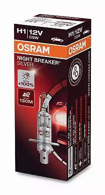 Osram H1 12V 55W P14.5S NIGHT BREAKER SILVER +100% 1pcs • $6.94