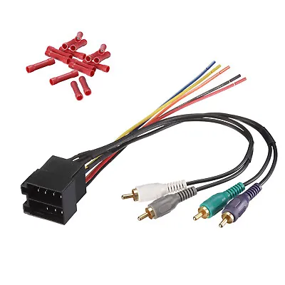 Car Stereo Wiring Harness AMP Aftermarket Radio For Select 94-04 Benz Land Rover • $19.66
