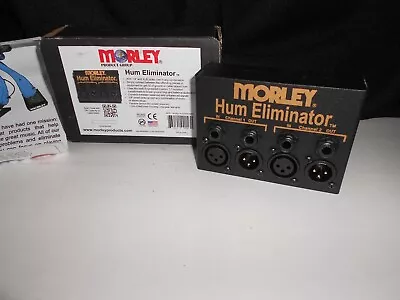 Morley MHE 2-channel Stereo Hum Eliminator -NIB   (B9) • $60