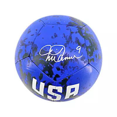 Mia Hamm USWNT Autographed Nike USA Pitch Blue Soccer Ball (Steiner CX) • $249.99