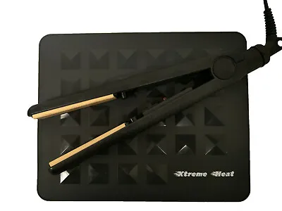 £7.90 • Buy Extreme Heat Silicone Rubber Heatproof Mat For Hair Straighteners GHD,Cloud9 Etc