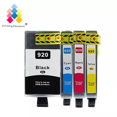 4 Ink Cartridge Unbrand Fits For HP 920XL OfficeJet 6000 6500 6500A 7000 • £10.49