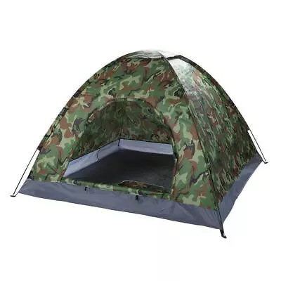 Folding Outdoor Camping Waterproof Tent Camouflage Hiking W/ Handbag Camouflage • $24.99