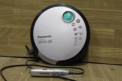 Panasonic SL-CT490 Personal CD Player With Remote Aux Attachment -used Condition • £29.99