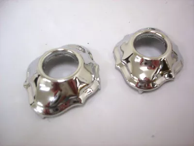 1928 1929 1930 1931 Ford Model A Chrome Plated Window Crank Escutcheons PAIR • $1017.77