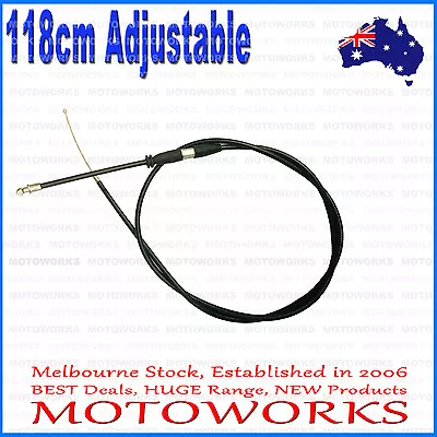 1180 MM Adjustable Thumb Throttle Accelerate Cable Dirt QUAD BIKE ATV BUGGY  • $12.99