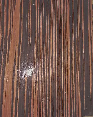 Macassar Ebony Composite Wood Veneer 48  X 48  On Paper Back 4' X 4' X 1/40  EFW • $75