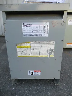 GE 9T23B3871G03 15 KVA 480X120/208 Volt 3 Phase Transformer- T173 -WARRANTY • $400