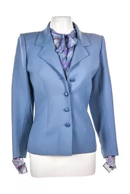 Philippe Venet Women Coats & Jackets Blazers N/A Blue N/A • $184.80