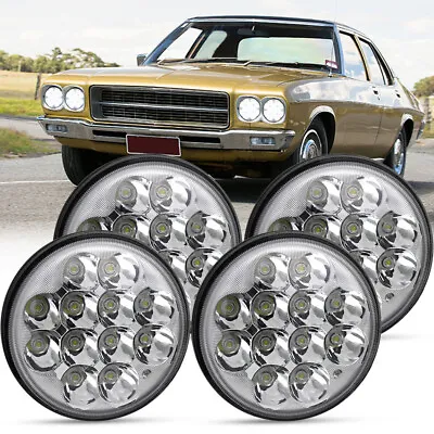 4pcs 5.75 5-3/4  Round LED Headlight For Holden HQ HK HT HX HZ HJ HG Premier • $95.99