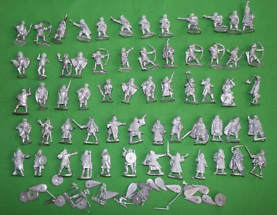 Collection 28mm Foundry Or Other Metal Mixed Dark Ages/ Medieval Figures • £30