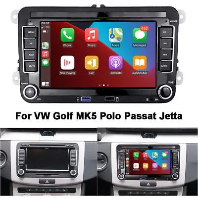 For VW Volkswagen CC Golf 7  Carplay AUTO Android 12.0 Car Stereo GPS Navi Radio • $119.99
