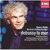 Claude Debussy : La Mer (Rattle Bpo) CD (2005) Expertly Refurbished Product • £2.51