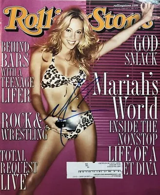 Mariah Carey- Signed Rolling Stone Magazine • $56.25