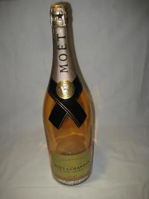 Moet & Chandon Nectar Imperial Champagne Rose Advertising Display Bottle Dummy • $76.49