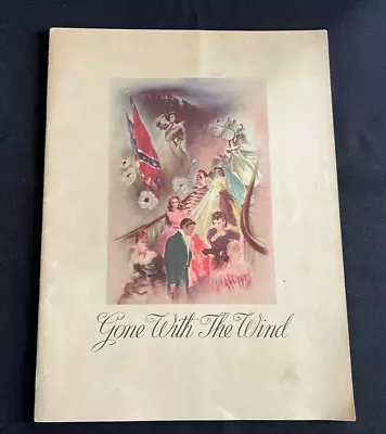 Vintage 1939 Gone With The Wind Original Movie Program Souvenir Booklet • $22