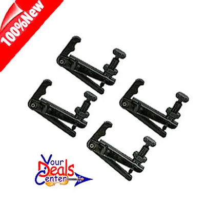 Violin Metal Tuner Fine Tuners 4/4-3/4  Black  X4 • $5.99