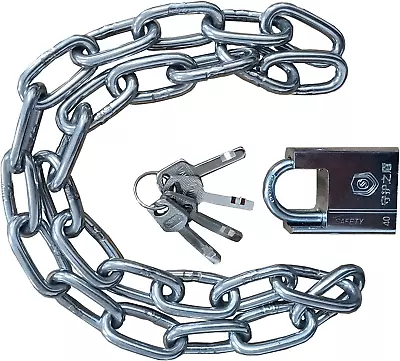 WANLIAN Bike Lock ChainMotorcycle Chain LockUncuttable Chain And LockFor Moto • $30.23