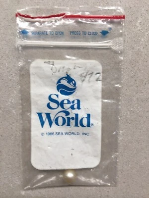 $20 • Buy Vintage Loose Cultured Pearl  Undrilled 8mm 1986 Sea World Goldish Tinge