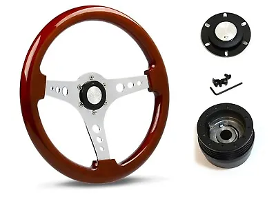 $203 • Buy SAAS Steering Wheel SW506CW & Boss For Holden HQ HJ HX WB 1971-1980