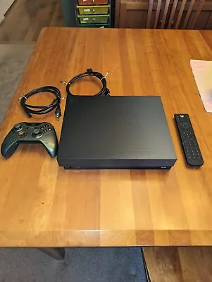 Xbox One X 1TB With Media Remote And Halo Controller • $100