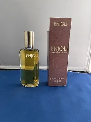 $70 • Buy Enjoli By Charles Of The Ritz 8 Hour Cologne  1.75 Oz Vintage Perfume