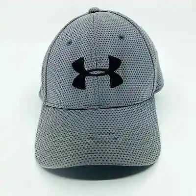 $9.99 • Buy Under Armour All Mesh Gray Fitted Large XL Athletic Baseball Hat