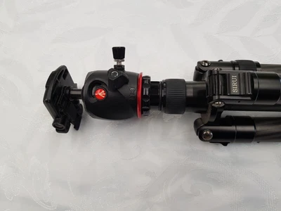 $305 • Buy SIRUI N-3204X Carbon Fiber Tripod With MANFROTTO MHXPRO XPRO Ball Head 