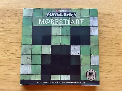 Minecraft: Mobestiary - Hardcover W Dust Jacket By Mojang Ab - GOOD -2017 • $12.99