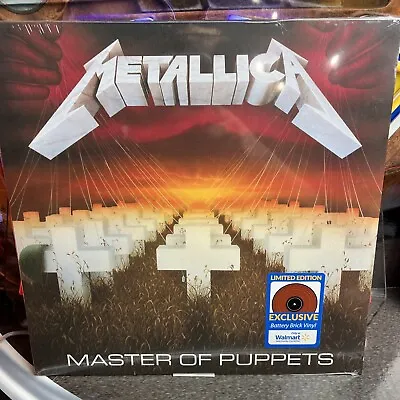 Metallica Master Of Puppets Lp Battery Brick Vinyl Walmart Exclusive  • $31.93