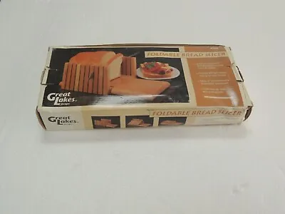 Vintage Great Lakes Foldable Bread Slicer • $29.99