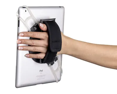 Universal 2-in-1 Tablet Hand Strap Holder Stand For Tablets 7  To 10  Inch NEW • $7.99