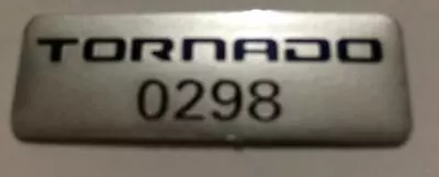 Genuine Ford BA BF Build Number Badge FPV F6 Tornado 0298 • $100