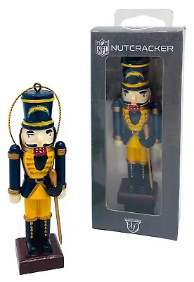 Los Angeles Chargers Nutcracker 4” Christmas Ornament By The Memory Company-NIB • $17.99