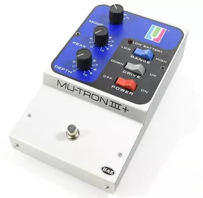 Used MU-TRON Ⅲ+ HAZ LABORATORIES Effector Envelope Filter Auto Wah Pedal • $549