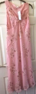 New Maternity Mothercare Pink  Dress Size 10 Rrp £35 Summer Floral Wedding • £8.99