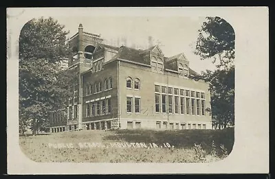 IOWA Moulton RPPC 1909 PUBLIC SCHOOL BUILDING Appanoose County No. 10 • $15.99