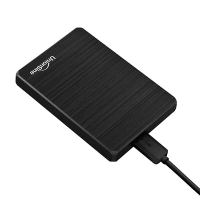 UnionSine 500GB USB 3.0 External Hard Drive Mac PC Laptop Portable Backup HDD • £18.99