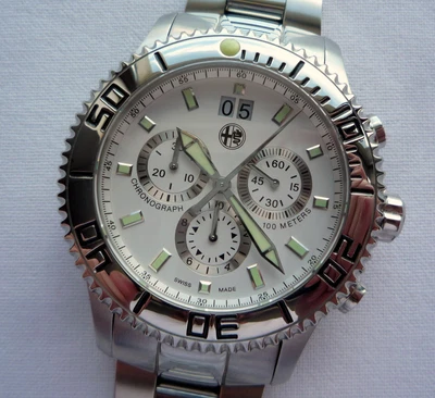 $578.68 • Buy Alfa Romeo Classic Racing Sport Car Alfisti Accessory Swiss Chronograph Watch
