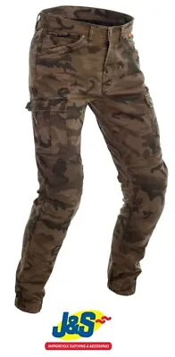 £219.99 • Buy Richa Apache Trousers Motorcycle Aramid Cotton Cargo Pants Mens Regular Leg Camo