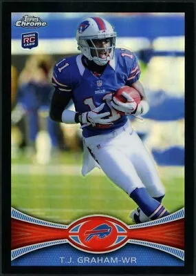 2012 Topps Chrome T.J. Graham Black Refractor #/299 Card #47 • $3.99