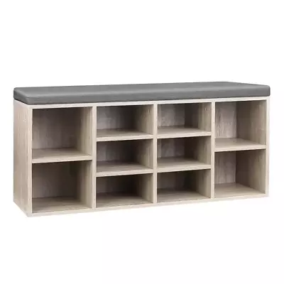 $77.77 • Buy Artiss Shoe Cabinet Bench Shoes Storage Rack Organiser Wooden Shelf Cupboard Box