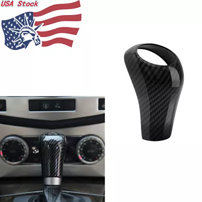 Carbon Fiber Grain Gear Shift Head Knob Cover Trim For Mercedes-Benz GLK CLASS • $14.99