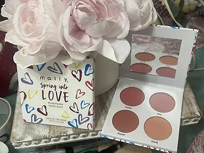 MALLY  SPRING INTO LOVE   - Blush Palette 4 SHADES New In Box Lowest Price • $9.99